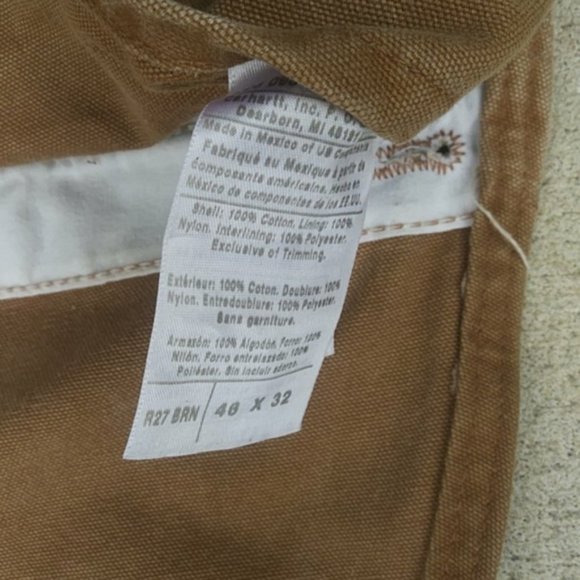 carhartt 46x32 overralls - Picture 6 of 6